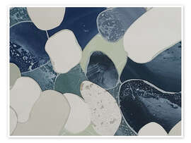 Poster Lily Pond Landscape II