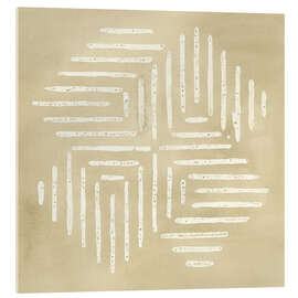 Acrylglasbild Sand Stitch III - Vanna Lam