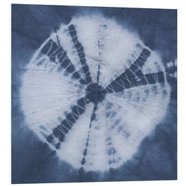 Hartschaumbild Indigo Sphere II