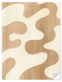 Wandsticker Sienna Ripples II