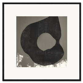 Gerahmter Kunstdruck Zen Abstract