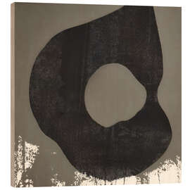 Holzbild Zen Abstract