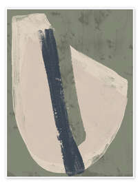 Wandbild Paper Slice IV - June Erica Vess