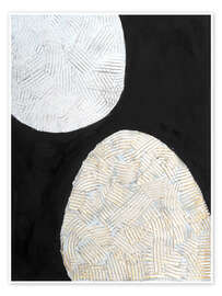 Wandbild Modeled Grooves I - Michael Willett