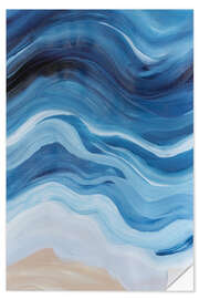 Wandsticker Embellished Close to Shore I