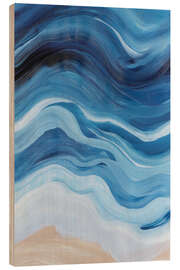 Holzbild Embellished Close to Shore I - Grace Popp