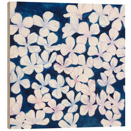 Holzbild New Moon Vinca I - Grace Popp