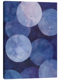 Leinwandbild Amethyst Moons I - Grace Popp