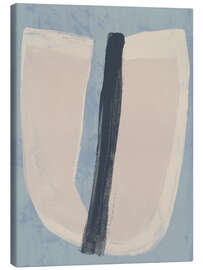 Leinwandbild Blue Burst II