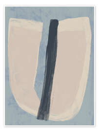 Poster Blue Burst II