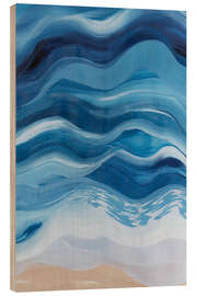 Holzbild Embellished Close to Shore II