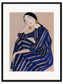 Gerahmter Kunstdruck Stille Anmut