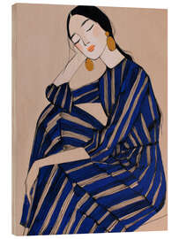 Holzbild Stille Anmut