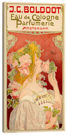 Leinwandbild Boldoot Eau de Cologne Parfumerie Amsterdam - Henri Privat-Livemont