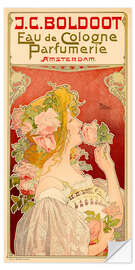 Sticker mural Boldoot Eau de Cologne Parfumerie Amsterdam - Henri Privat-Livemont
