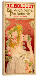 Holzbild Boldoot Eau de Cologne Parfumerie Amsterdam - Henri Privat-Livemont