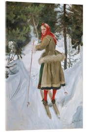 Acrylglasbild Girl von Mora - Anders Leonard Zorn