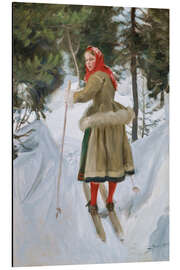 Aluminium print Girl from Mora - Anders Leonard Zorn