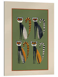 Gallery Print Streifenlemuren