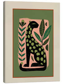 Leinwandbild Gefleckte Katze - Branka Kodžoman