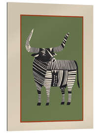 Gallery Print Gestreifter Bulle