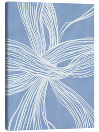 Leinwandbild Fließende Linien