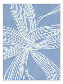 Wandbild Fließende Linien - Nikita Jariwala