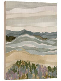 Holzbild Schönheit nach dem Regen - Nikita Jariwala