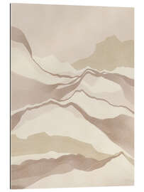 Gallery Print Gedämpfte Naturlandschaft