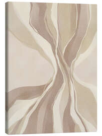 Leinwandbild Erdwellen