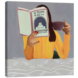 Leinwandbild Lektüre - A Room of One's Own - Osheens Gallery