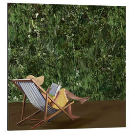 Alubild Buch und Sonnenschein - Osheens Gallery