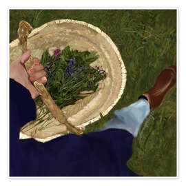 Wandbild Frisch aus dem garten - Osheens Gallery