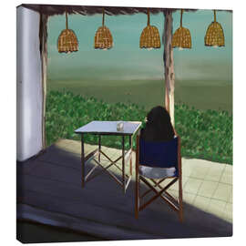 Leinwandbild Ein Atemzug nach dem anderen - Osheens Gallery