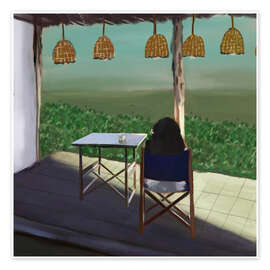 Wandbild Ein Atemzug nach dem anderen - Osheens Gallery