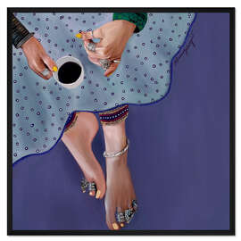 Gerahmter Kunstdruck Festliche Anmut