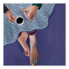 Wandbild Festliche Anmut - Osheens Gallery