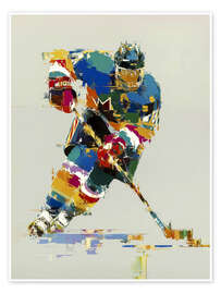 Wandbild Eishockey - Peter Roder