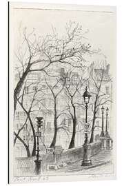 Magnettafel Pont Neuf, 1963, malerische Brücke in Paris über die Seine