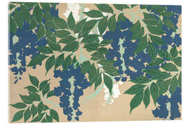 Akrylbilde Wisteria (Fuji), 1909 - Kamisaka Sekka