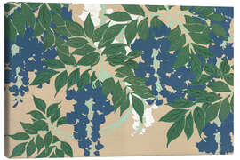 Leinwandbild Wisteria (Fuji), 1909 - Kamisaka Sekka