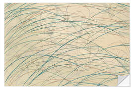 Wandsticker Tausend Gräser, Pl 17, 1900