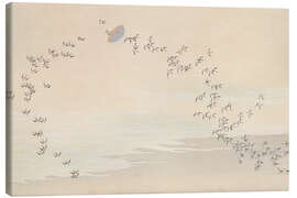 Leinwandbild Tausend Gräser, Pl 09, 1900 - Kamisaka Sekka