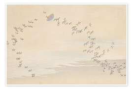 Poster Tausend Gräser, Pl 09, 1900 - Kamisaka Sekka