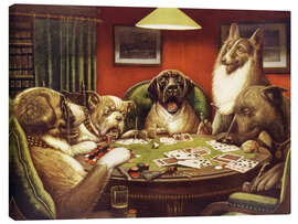 Leinwandbild A Waterloo - Cassius Marcellus Coolidge