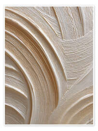 Wandbild Cream Waves II - artill