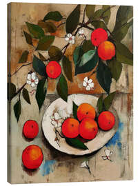 Leinwandbild Gefleckte Zitrusfrüchte