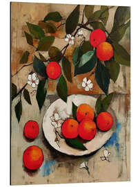 Magnettafel Gefleckte Zitrusfrüchte