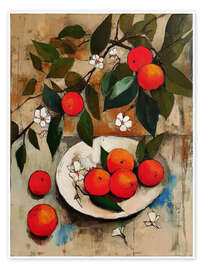 Poster Gefleckte Zitrusfrüchte