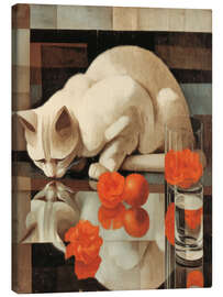 Leinwandbild Die blasse Spiegelung - DejaReve